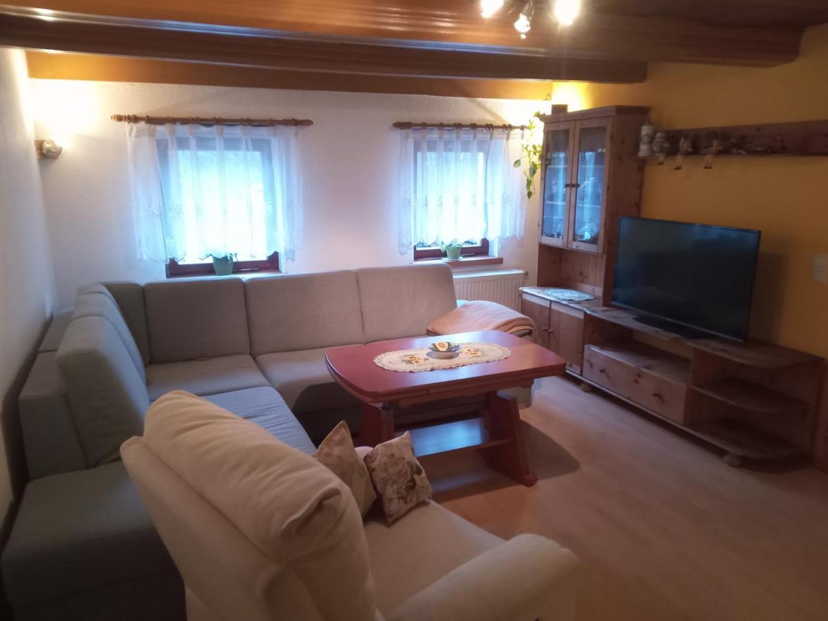 Ferienwohnung Zum Sebnitzer Hirsch Buitenkant foto