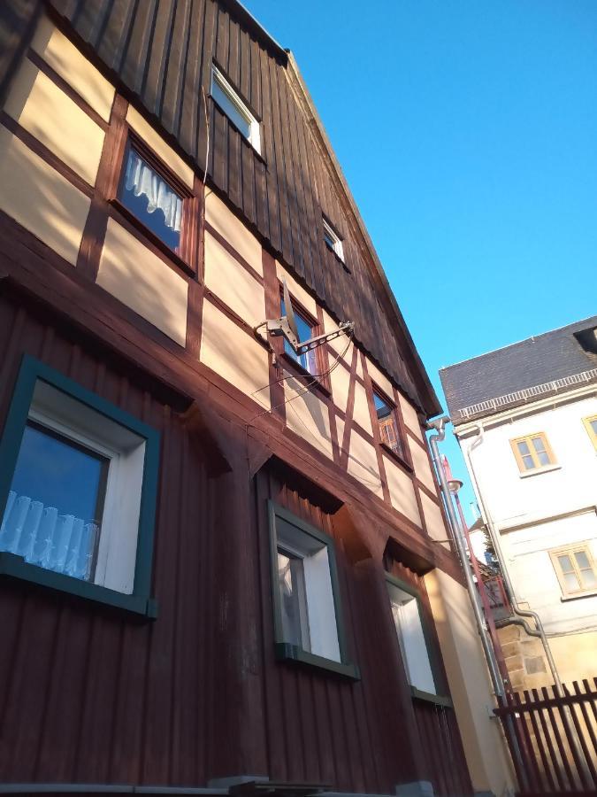 Ferienwohnung Zum Sebnitzer Hirsch Buitenkant foto