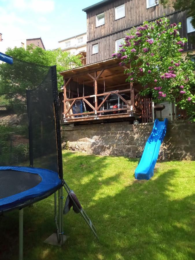 Ferienwohnung Zum Sebnitzer Hirsch Buitenkant foto