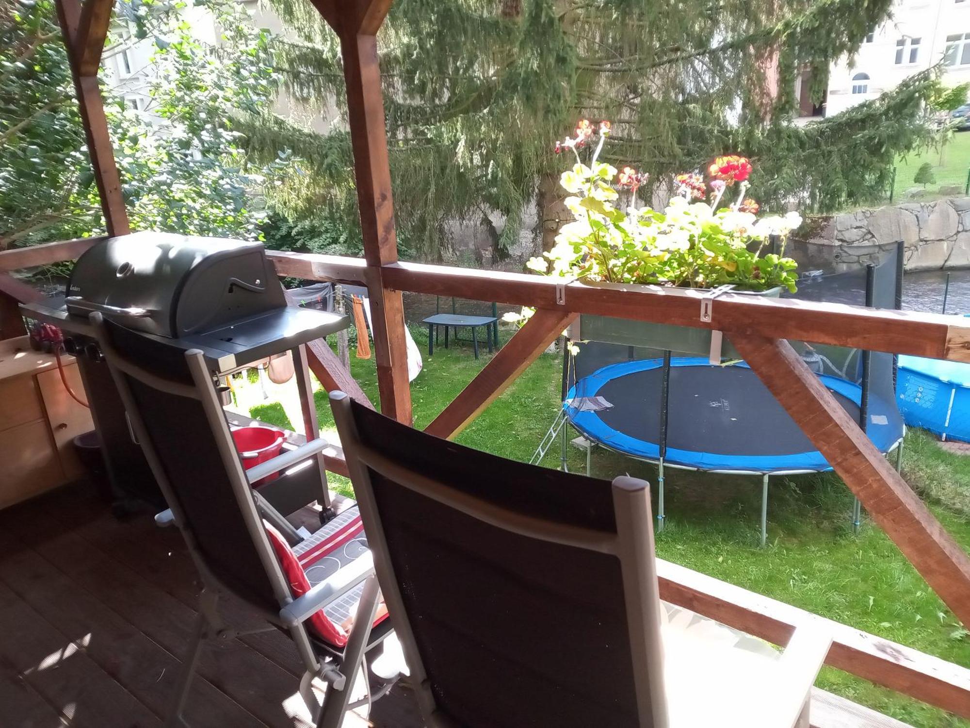 Ferienwohnung Zum Sebnitzer Hirsch Buitenkant foto