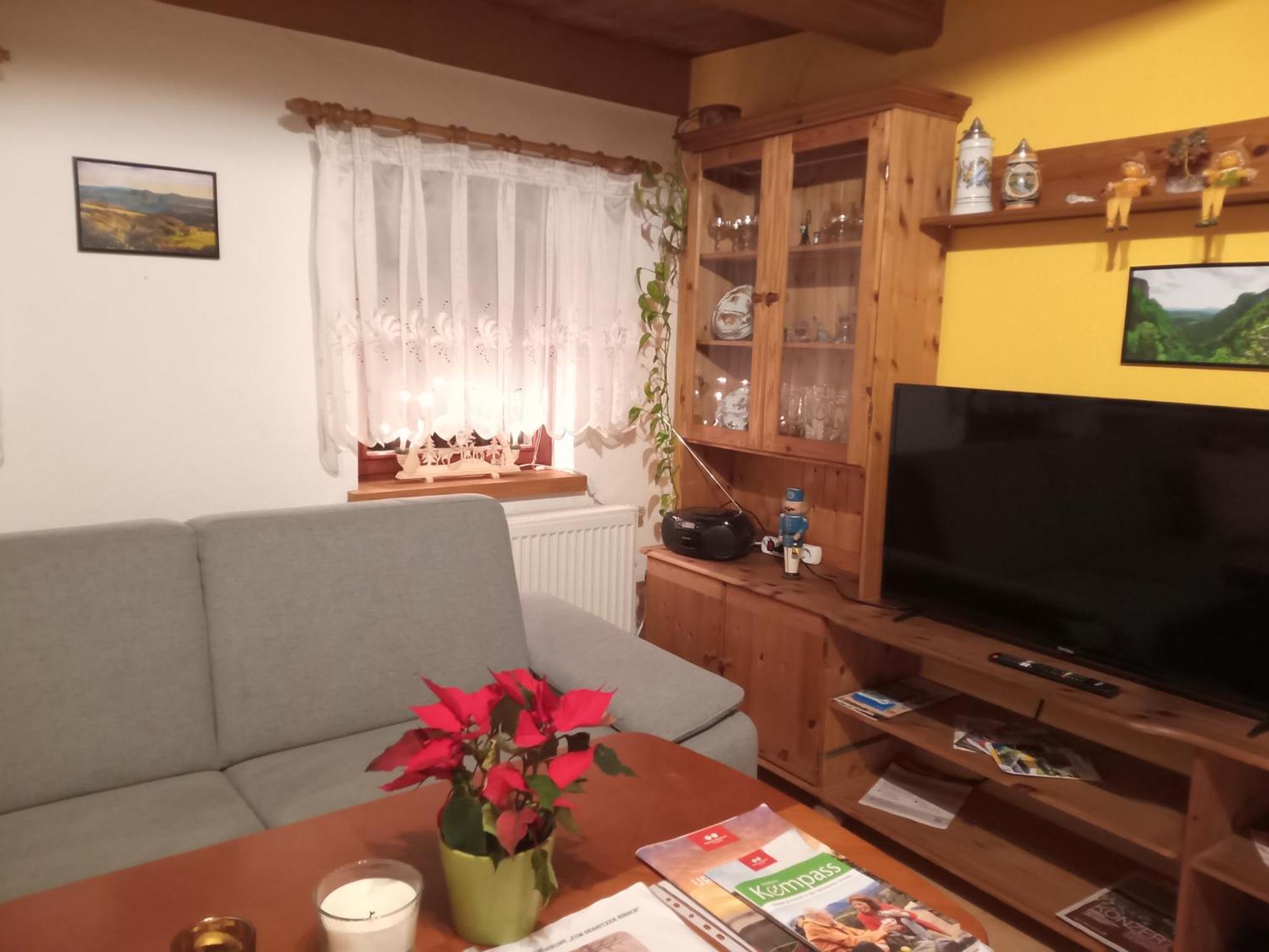 Ferienwohnung Zum Sebnitzer Hirsch Buitenkant foto